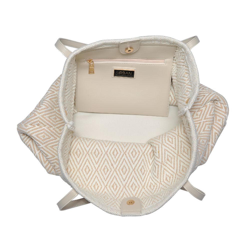 Product Image of Urban Expressions Katie Tote 818209017930 View 8 | Beige