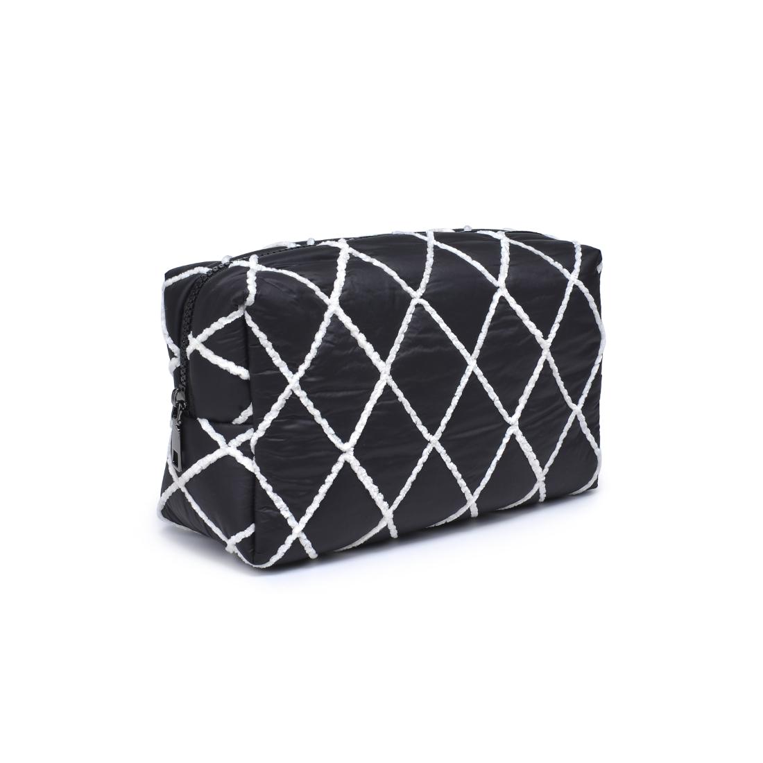 Urban Essentials Zinnia Cosmetic & Travel Organizer Pouch 818209017152 View 6 | Black