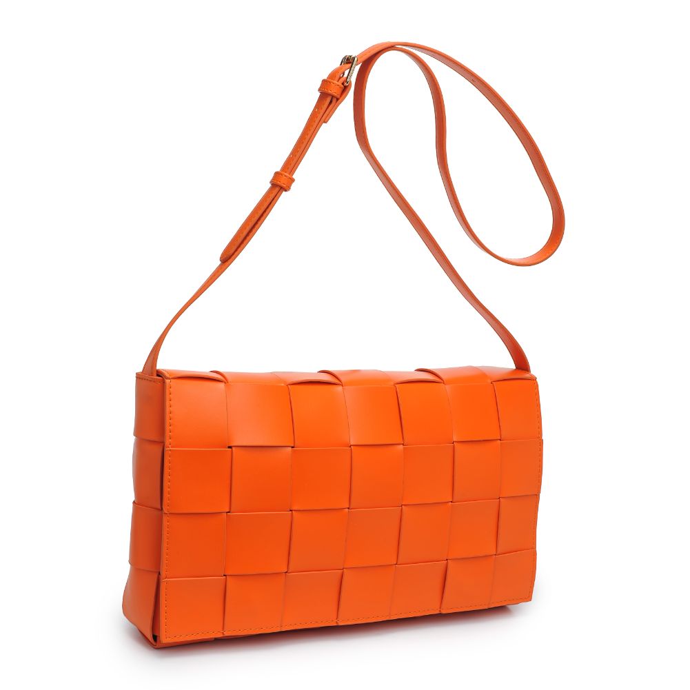 Product Image of Urban Expressions Olga - Woven Crossbody 818209019248 View 6 | Tangerine