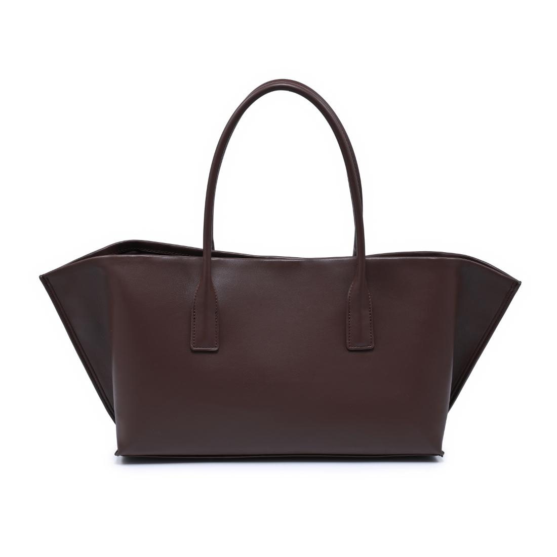 Woman wearing Chocolate Urban Expressions Levi Tote 840504205262 View 5 | Chocolate