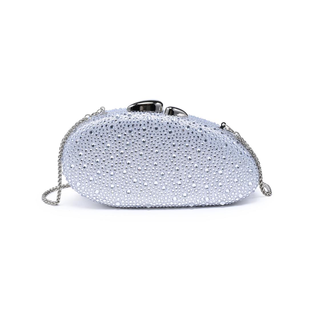 Urban Expressions Rome Evening Bag 840504215117 View 1 | Silver