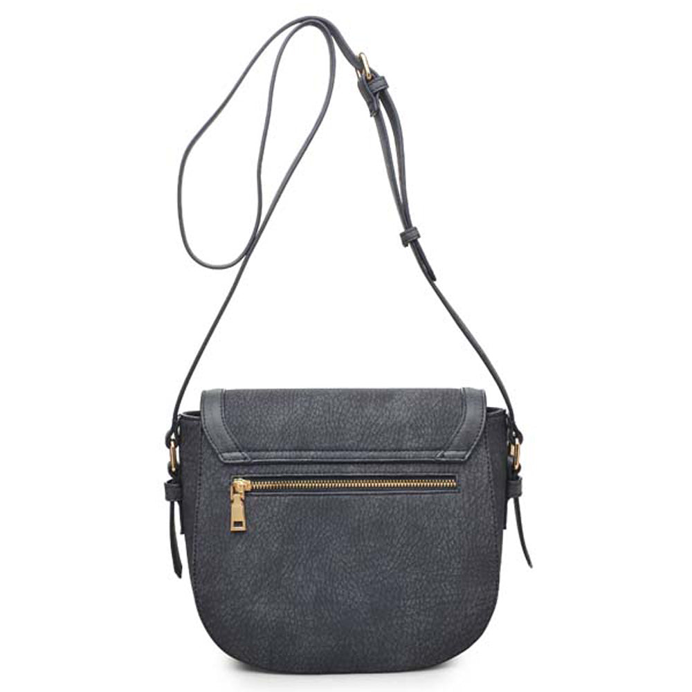 Woman wearing Black Urban Expressions Henderson Crossbody 840611122926 View 7 | Black