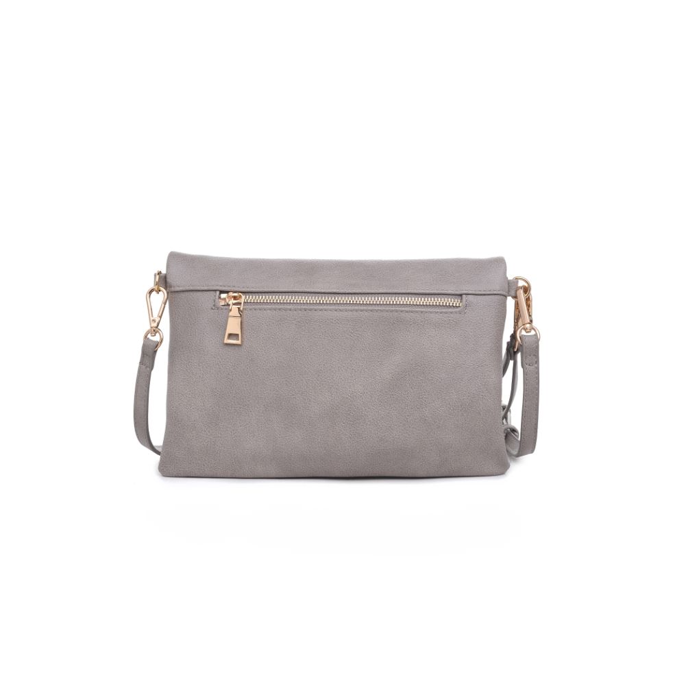 Woman wearing Grey Urban Expressions Freya Crossbody 840611178367 View 7 | Grey