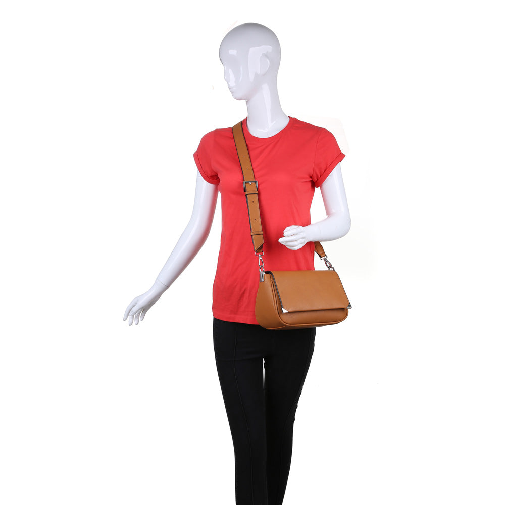 Product Image of Urban Expressions Langston Crossbody NA-840611161215 View 5 | Tan