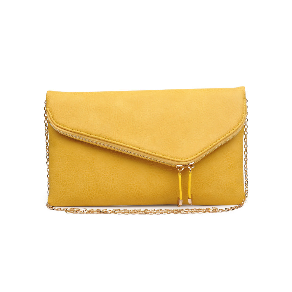 Product Image of Urban Expressions Stella Clutch 840611130396 View 1 | Mustard