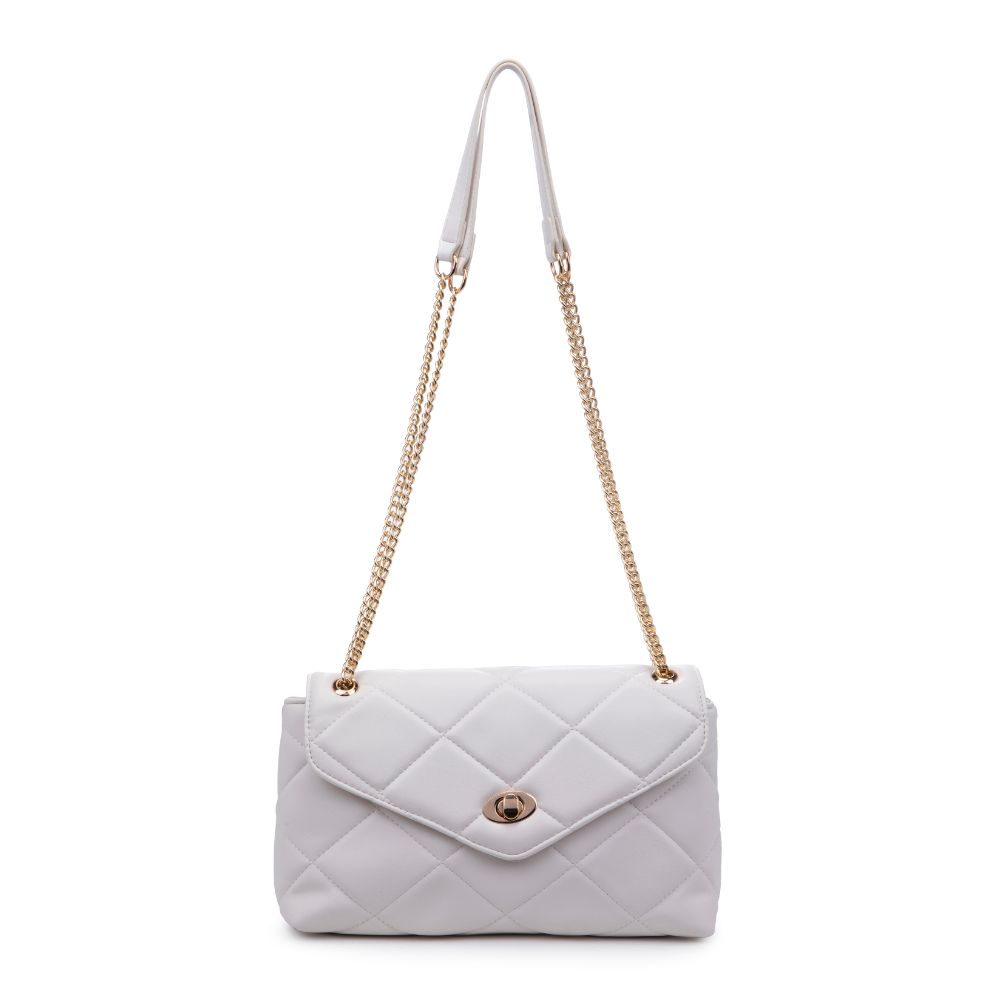 Product Image of Urban Expressions Felicity Crossbody 840611182777 View 5 | White
