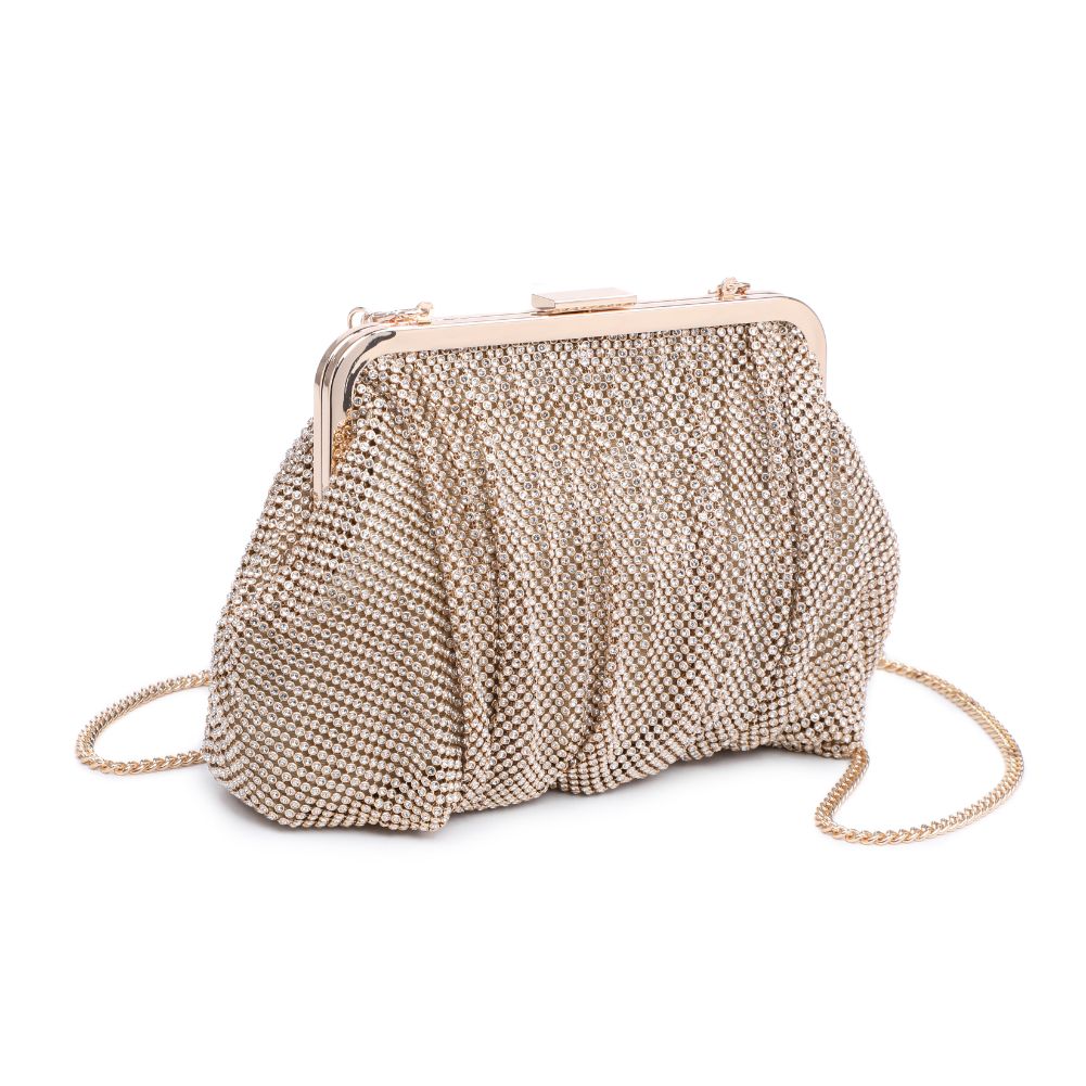 Product Image of Urban Expressions Margaret Evening Bag 818209012751 View 6 | Gold