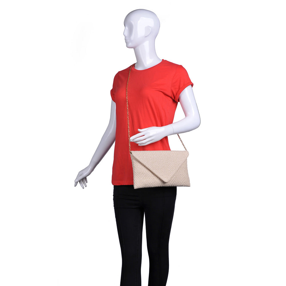 Product Image of Urban Expressions Tulum Clutch NA-840611159816 View 5 | Ivory