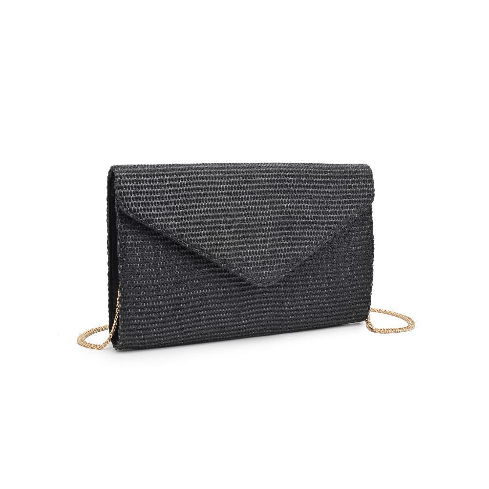 Woman wearing Black Urban Expressions Trista Clutch 840611108272 View 6 | Black