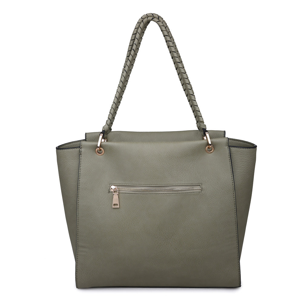 Product Image of Urban Expressions Presley Tote NA-840611149435 View 3 | Olive