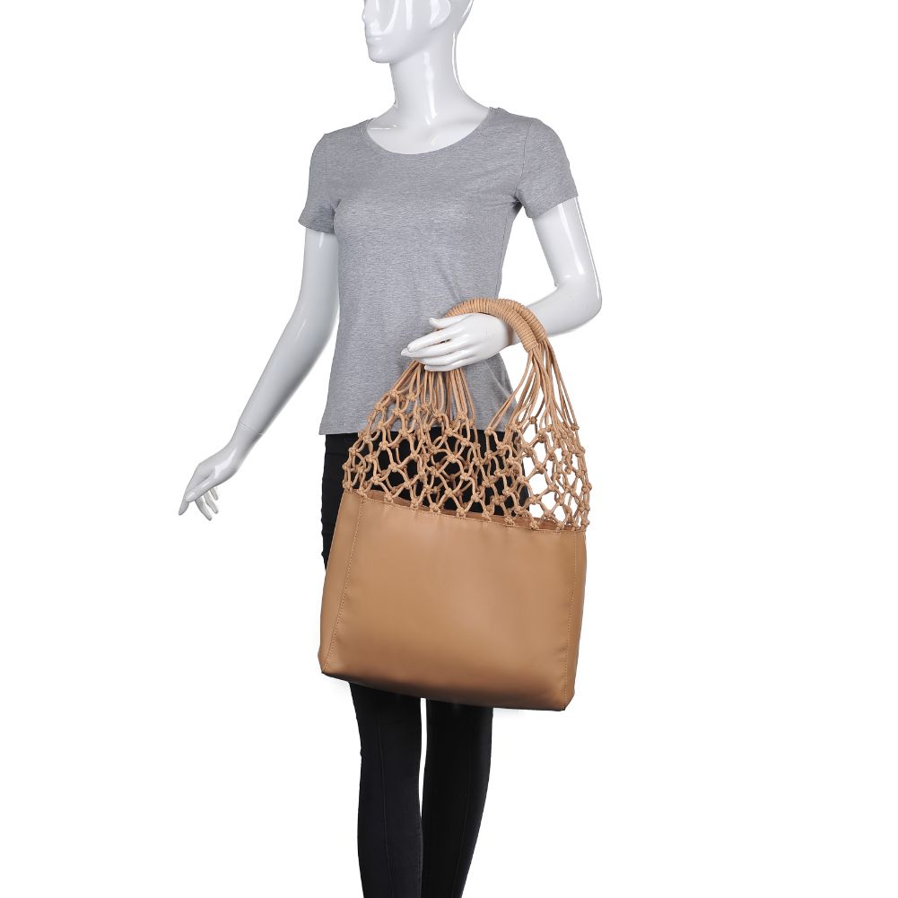 Product Image of Urban Expressions Santa Cruz Tote 840611169907 View 5 | Natural