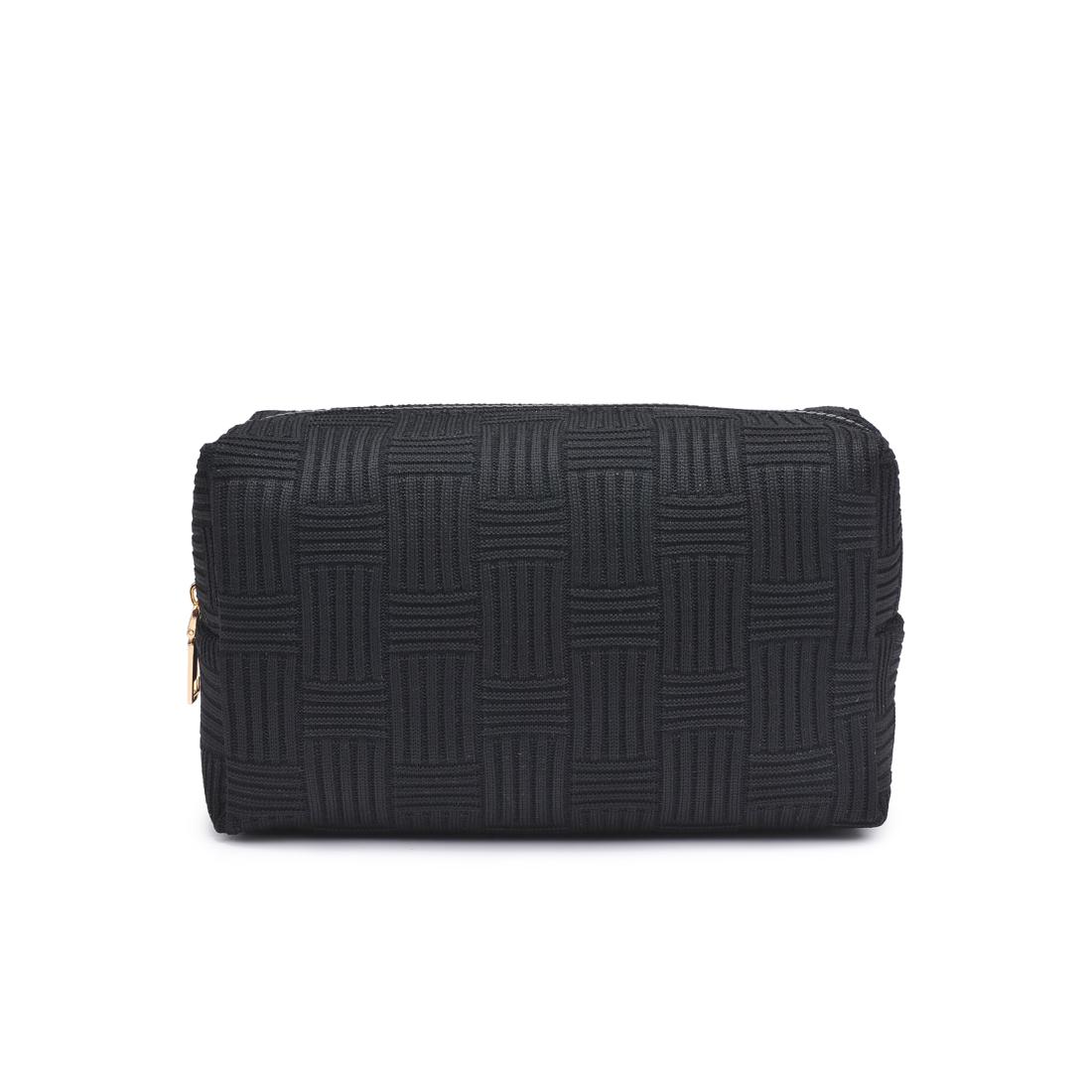 Urban Essentials Hatchway Cosmetic & Travel Organizer Pouch 840611197740 View 5 | Black