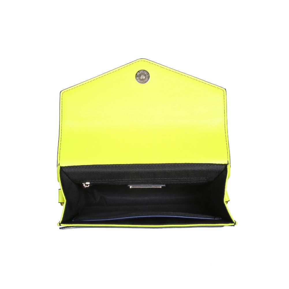 Woman wearing Neon Yellow Urban Expressions Adea Crossbody NA-840611167033 View 9 | Neon Yellow
