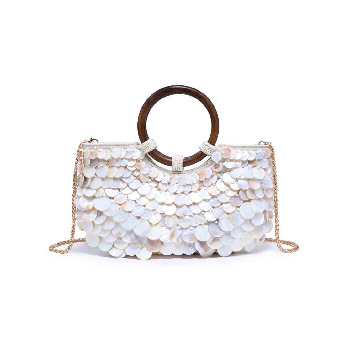 Urban Expressions Scarlett Evening Bag 840504204821 View 7 | Ivory Multi