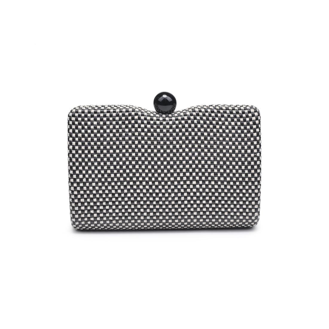 Product Image of Urban Expressions Marissa Evening Bag 840611152893 View 7 | Black Ivory