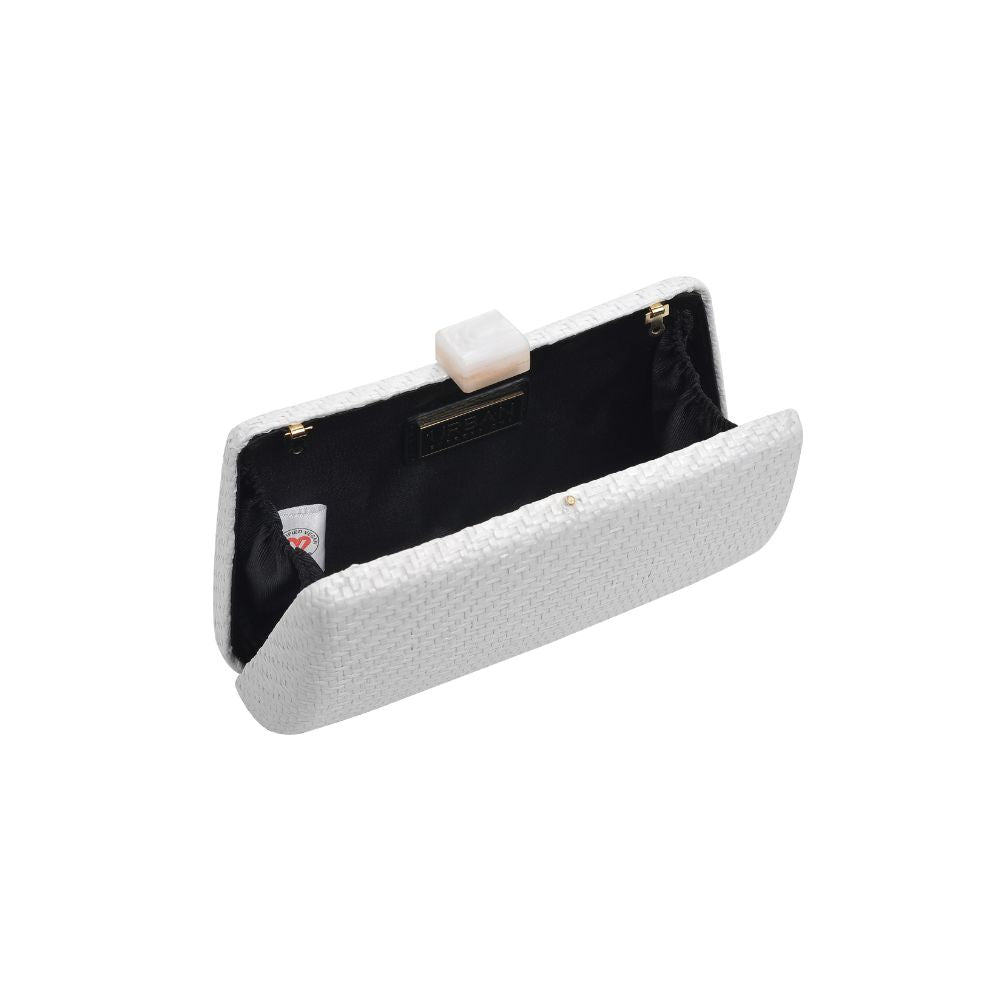 Product Image of Urban Expressions Winona Minaudiere 818209019071 View 8 | White