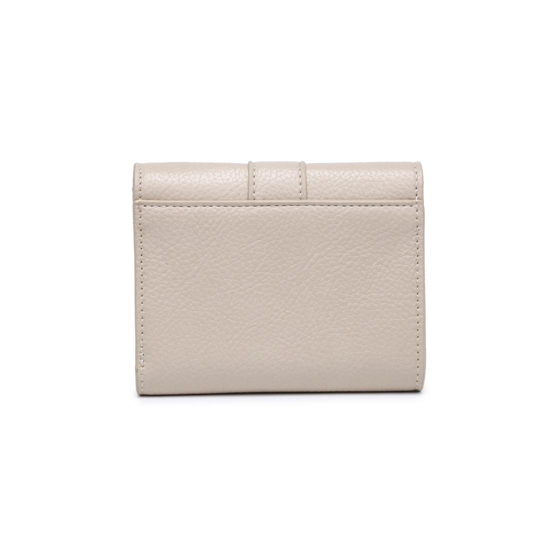 Woman wearing Oatmilk Urban Expressions Andie Wallet 840504208119 View 7 | Oatmilk