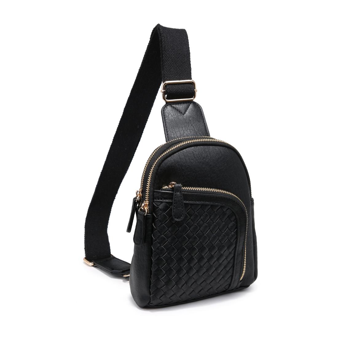 Product Image of Urban Expressions Forge - Woven Sling Backpack 840611196750 View 2 | Black