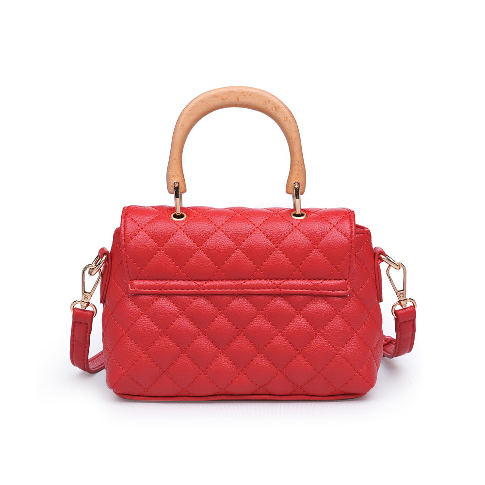 Woman wearing Red Urban Expressions Madeline Crossbody NA-840611158970 View 7 | Red