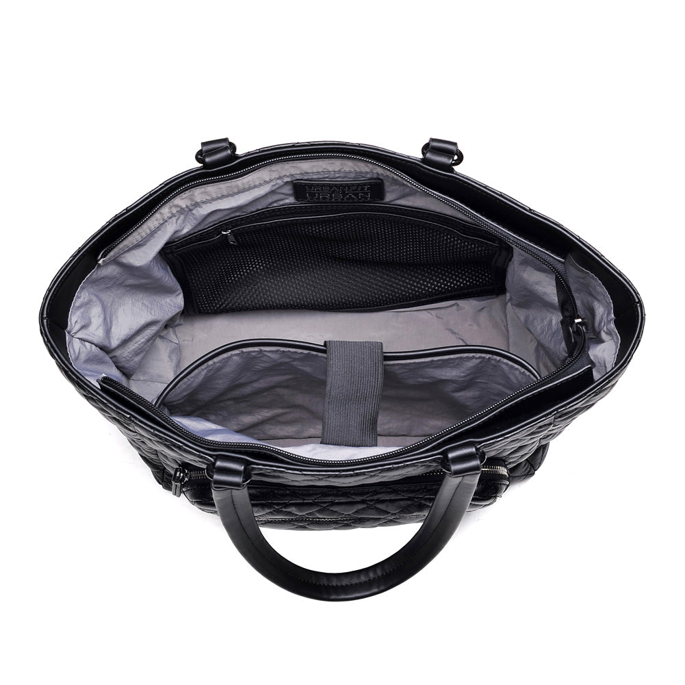 Product Image of Urban Expressions Plank Tote NA-840611154668 View 4 | Black