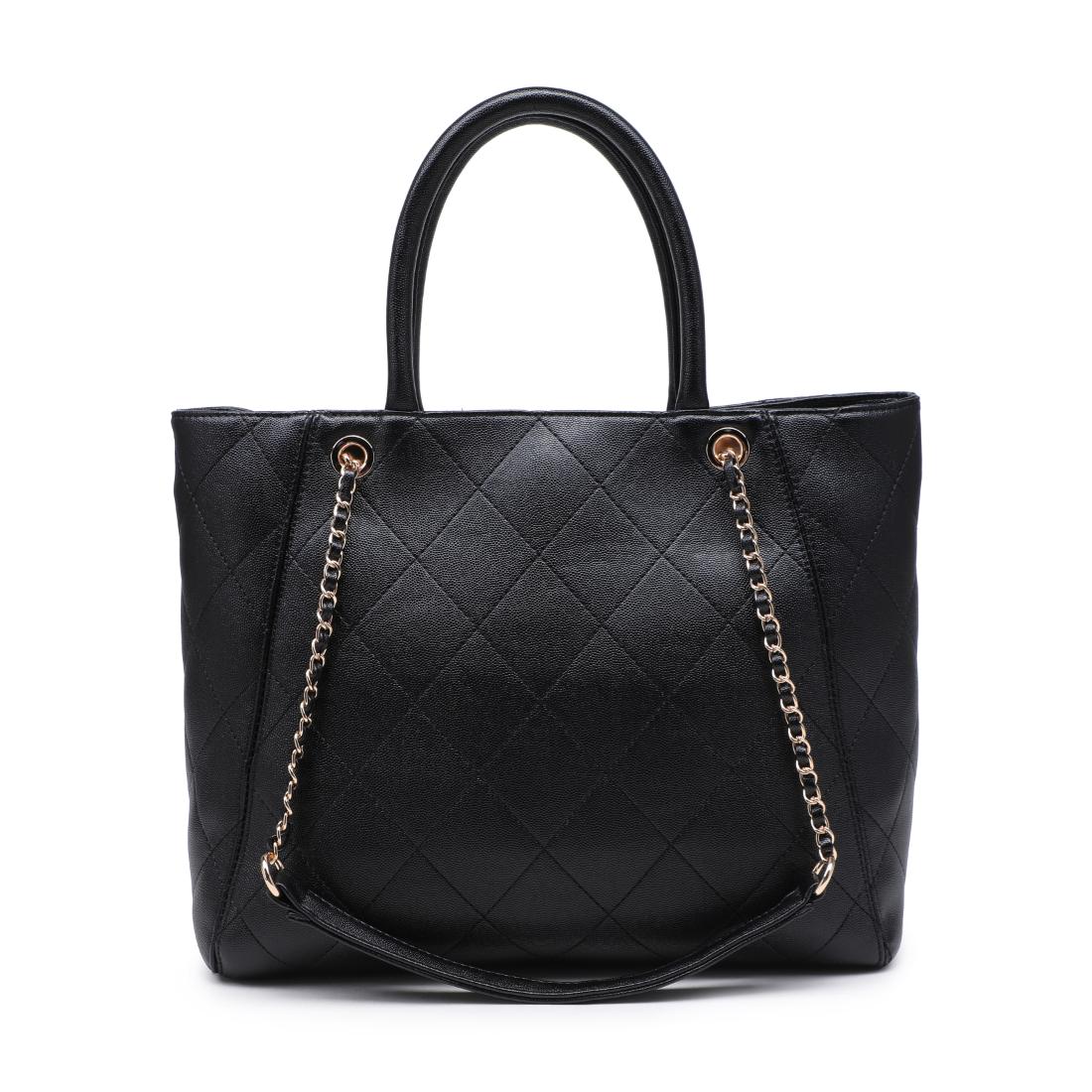 Urban Expressions Hank Tote 840504213779 View 3 | Black