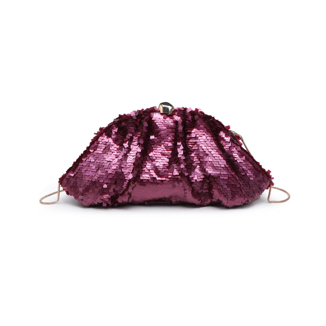 Urban Expressions Mairah Clutch 840504215308 View 3 | Burgundy