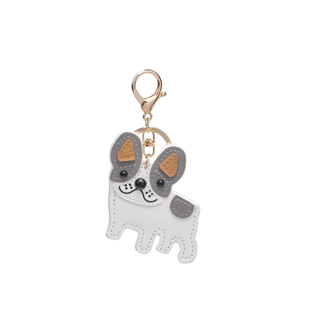 Product Image of Urban Expressions Zero Keychain Charm 840611150738 View 5 | Grey