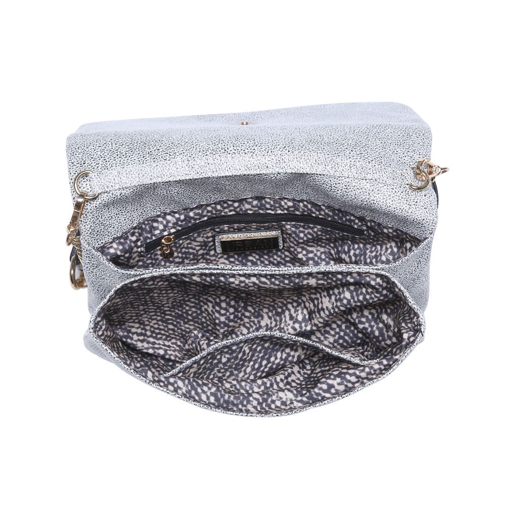 Product Image of Urban Expressions Jones Crossbody 840611180315 View 8 | Black White