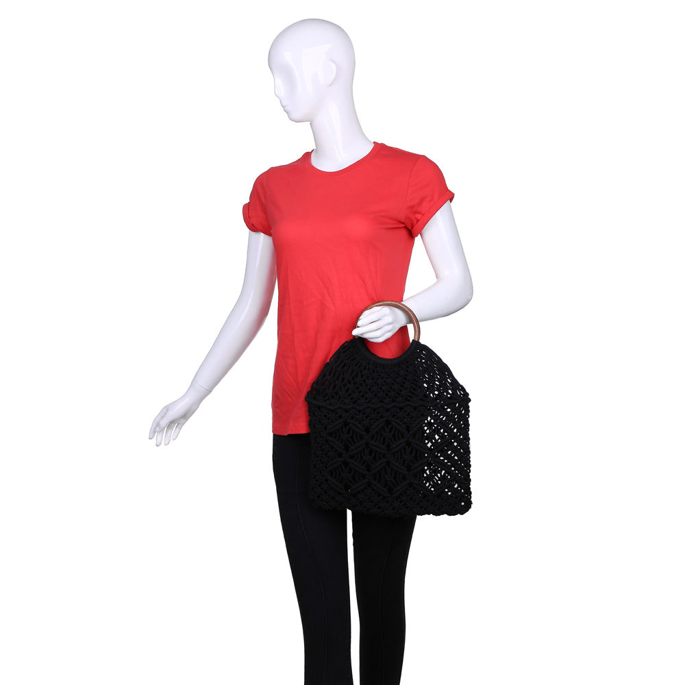 Product Image of Urban Expressions Carlita Tote NA-840611161833 View 5 | Black