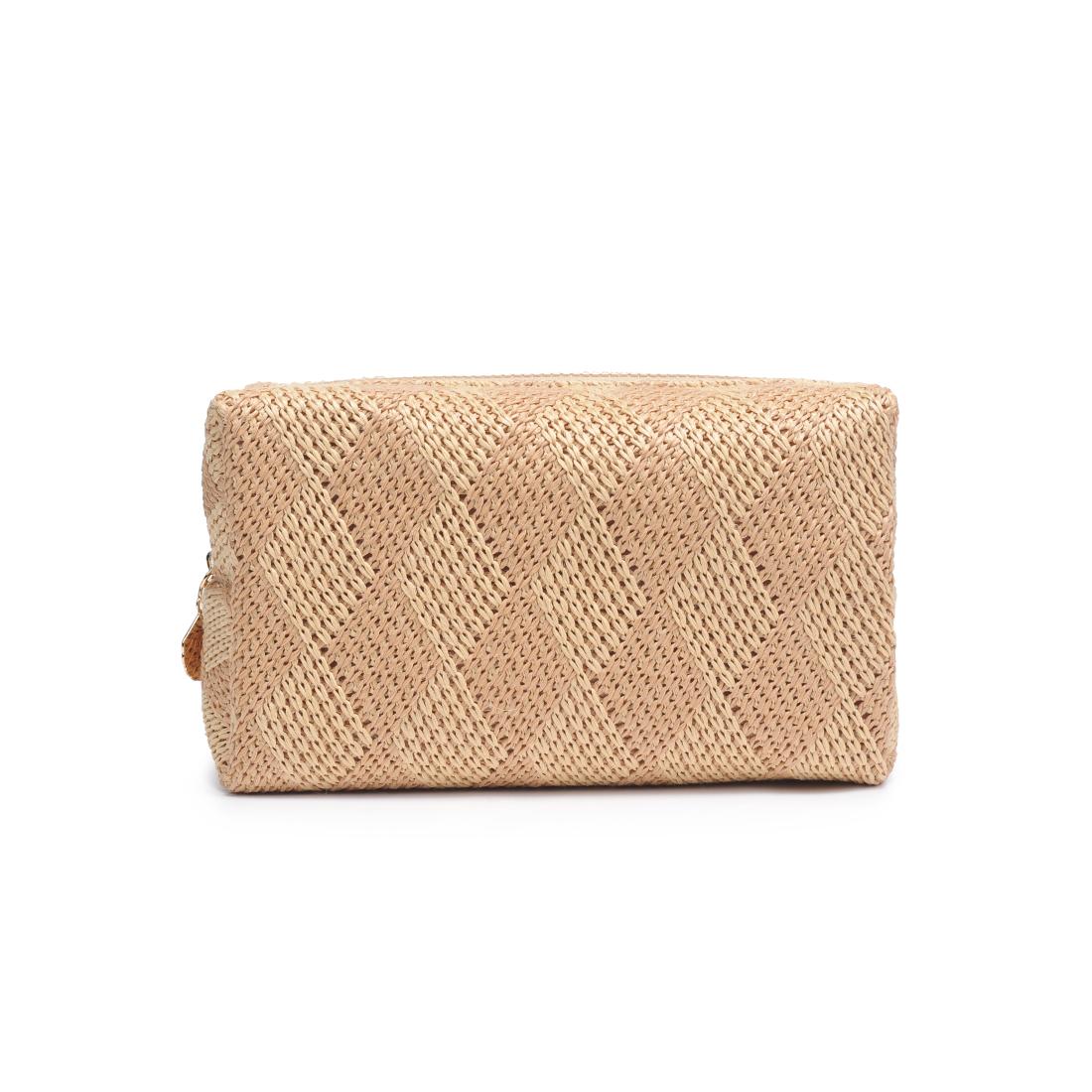 Urban Essentials Bali Breeze Cosmetic & Travel Organizer Pouch 840611197733 View 5 | Natural