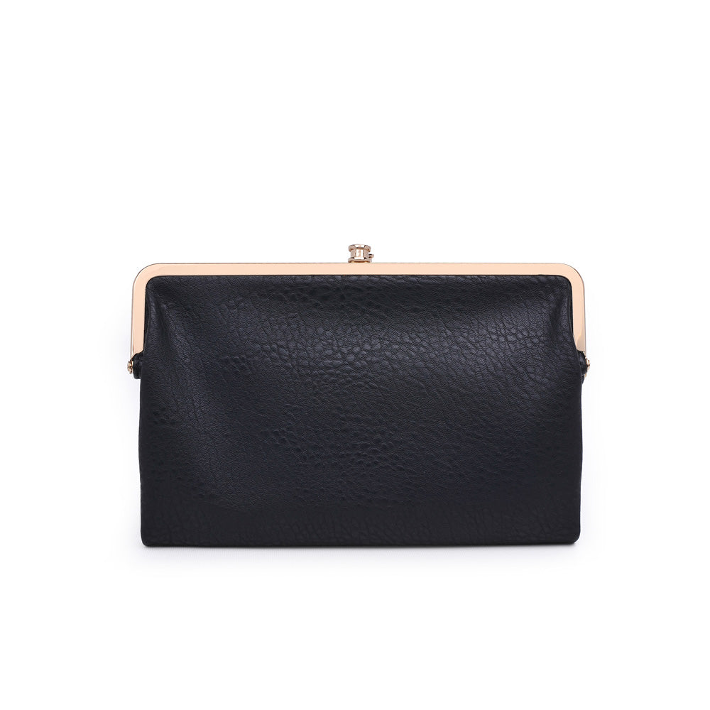 Woman wearing Black Urban Expressions Sandra Wallet 700355473459 View 7 | Black