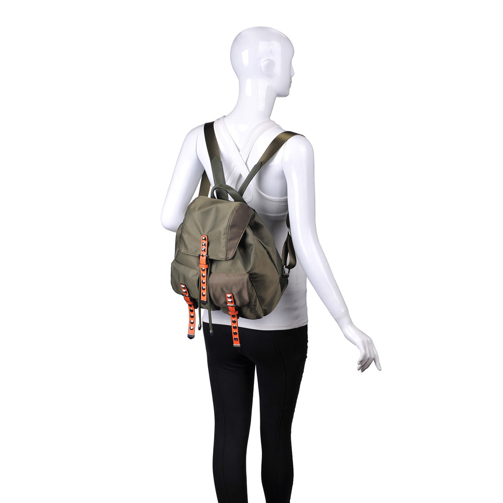 Product Image of Urban Expressions Mountain Backpack NA-840611154750 View 5 | Olive