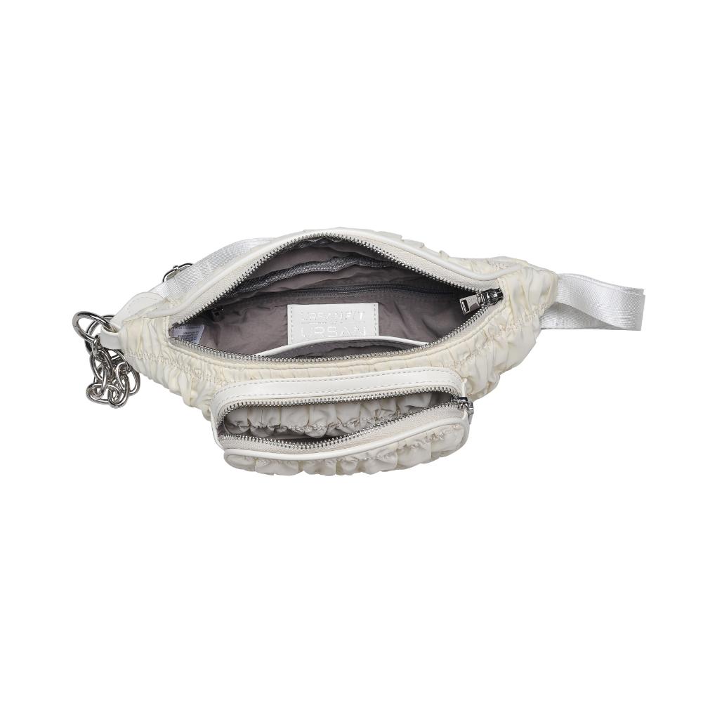 Product Image of Urban Expressions Phebbs Belt Bag 840611126245 View 4 | Ivory