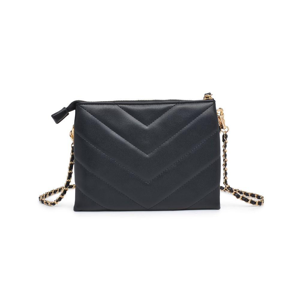 Product Image of Urban Expressions Andie Crossbody 818209015592 View 7 | Black