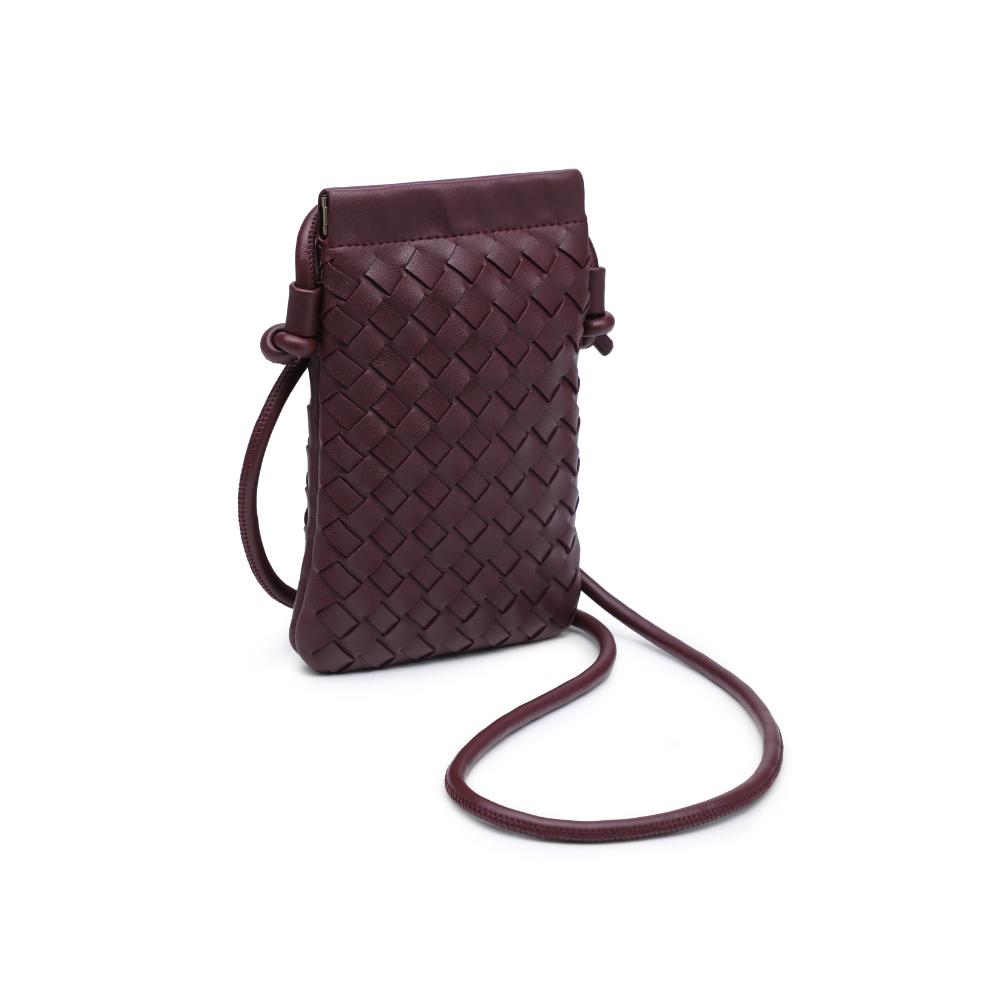 Product Image of Urban Expressions Jackie Crossbody 840611141972 View 6 | Burgundy