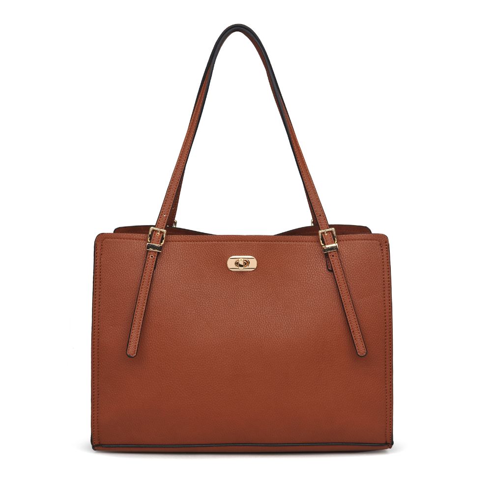 Product Image of Urban Expressions Tanya Tote NA-840611166333 View 1 | Tan