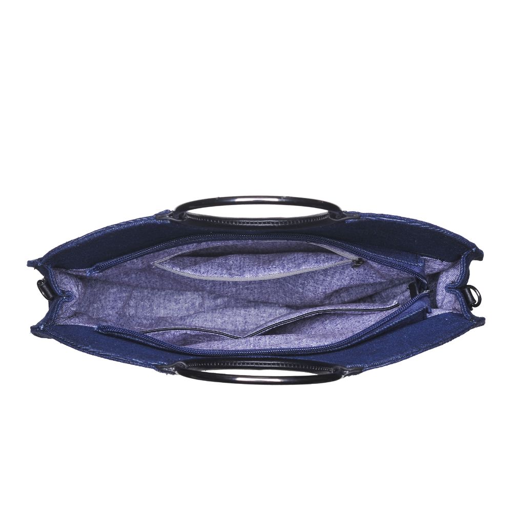 Woman wearing Indigo Urban Expressions Priscilla Crossbody 840611143228 View 9 | Indigo