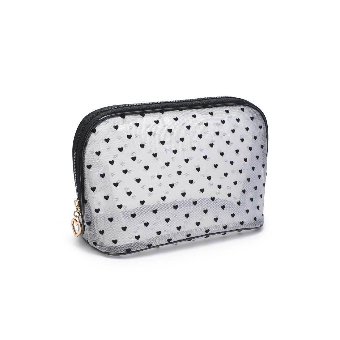 Urban Essentials Lovelace Cosmetic & Travel Organizer Dome Pouch 840611197924 View 6 | White