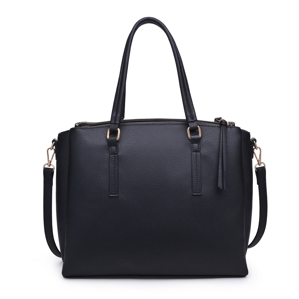 Product Image of Urban Expressions Lori Satchel NA-840611160140 View 3 | Black