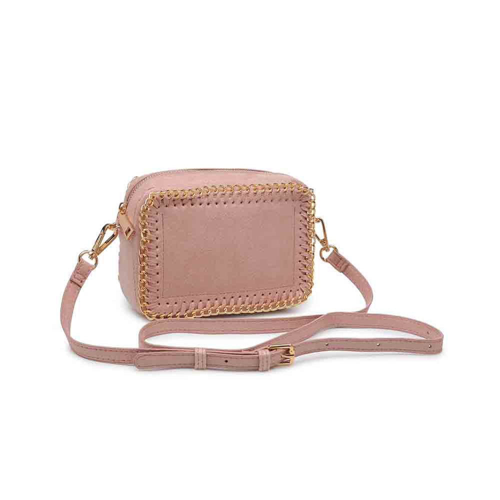 Woman wearing Cotton Candy Urban Expressions Brityn Crossbody NA-840611146120 View 6 | Cotton Candy
