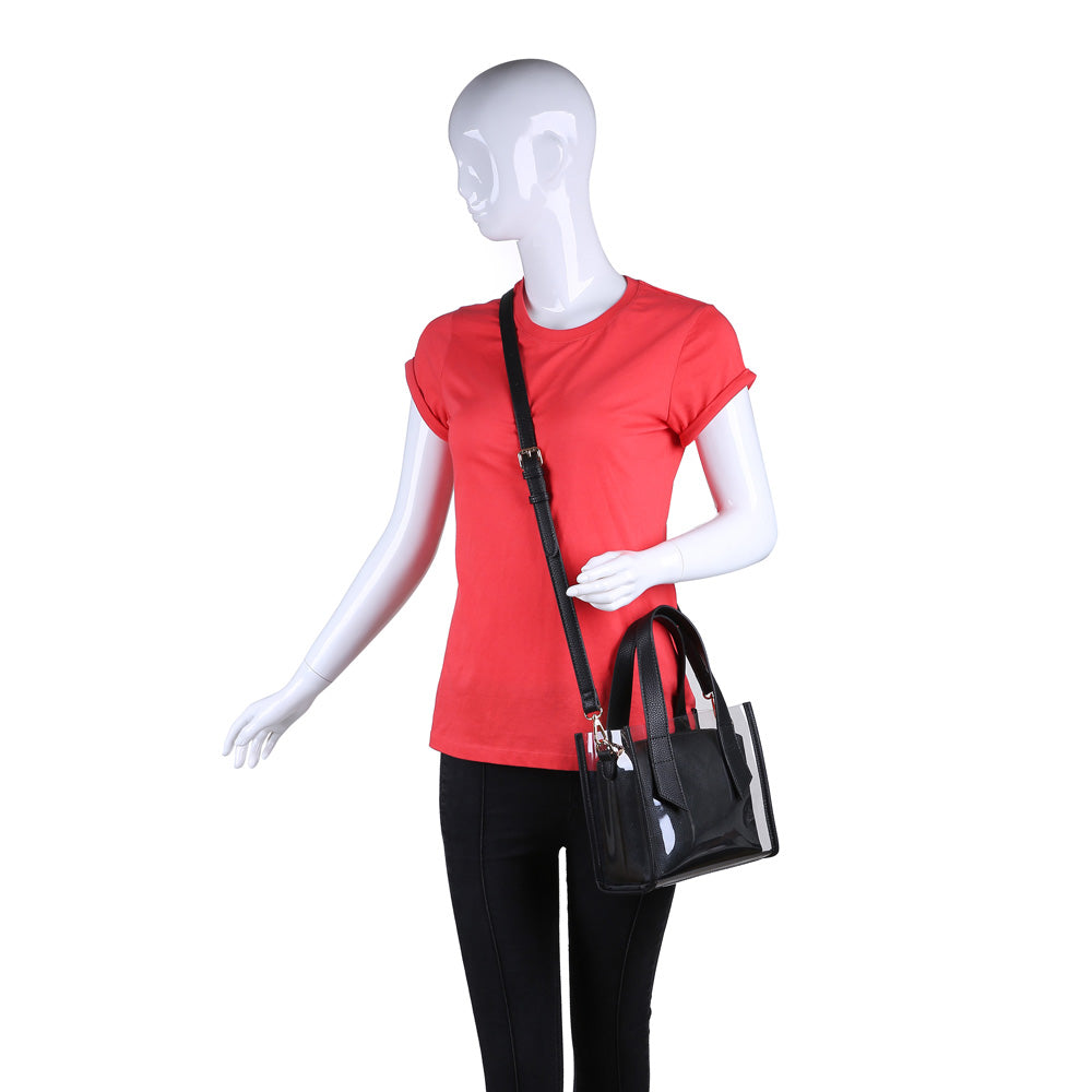 Woman wearing Black Urban Expressions Kismet Mini Bag NA-840611161314 View 1 | Black