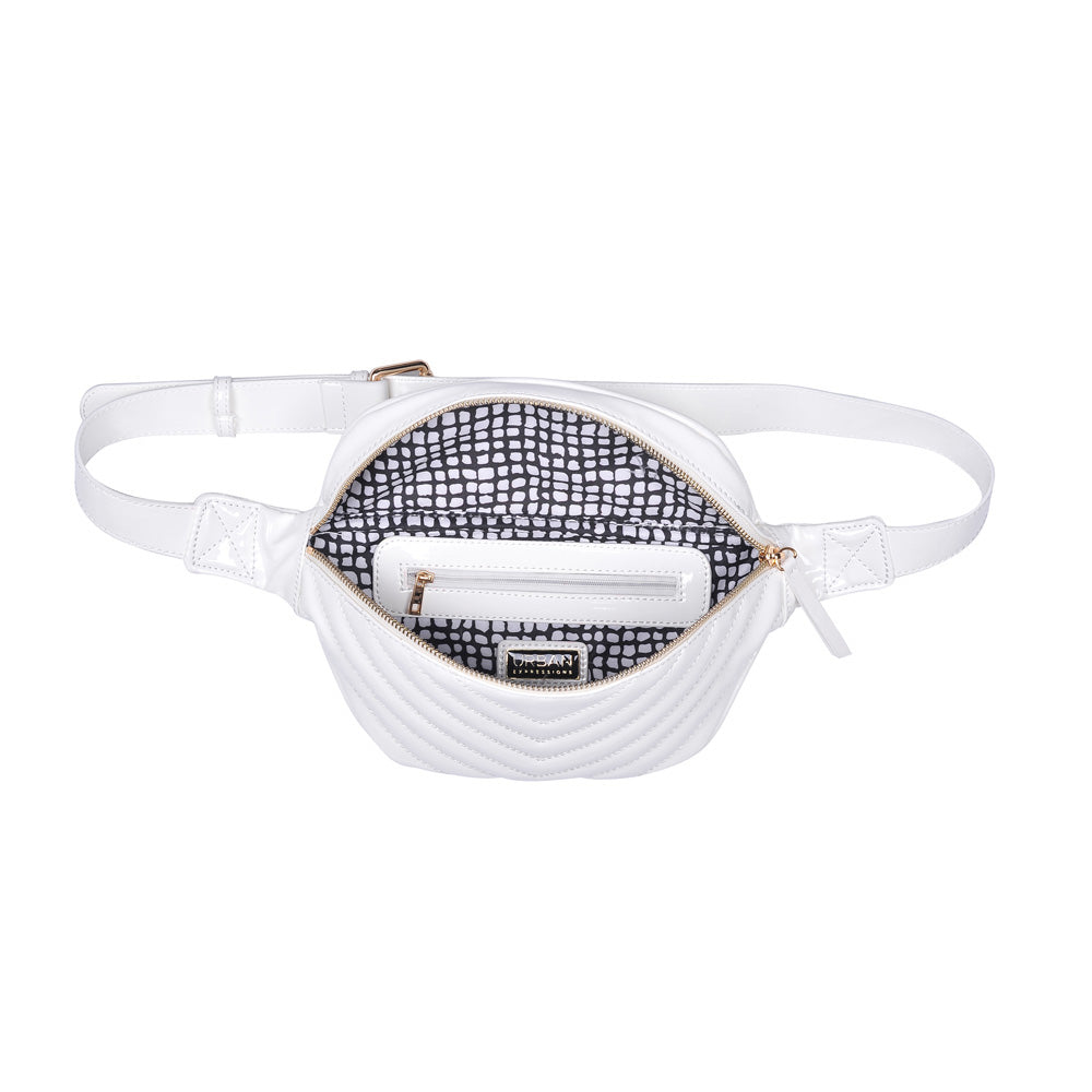 Product Image of Urban Expressions Ally Belt Bag NA-840611158673 View 4 | White