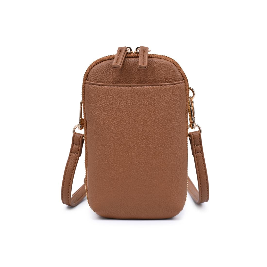 Urban Expressions Karen Cell Phone Crossbody 840504212796 View 5 | Tan