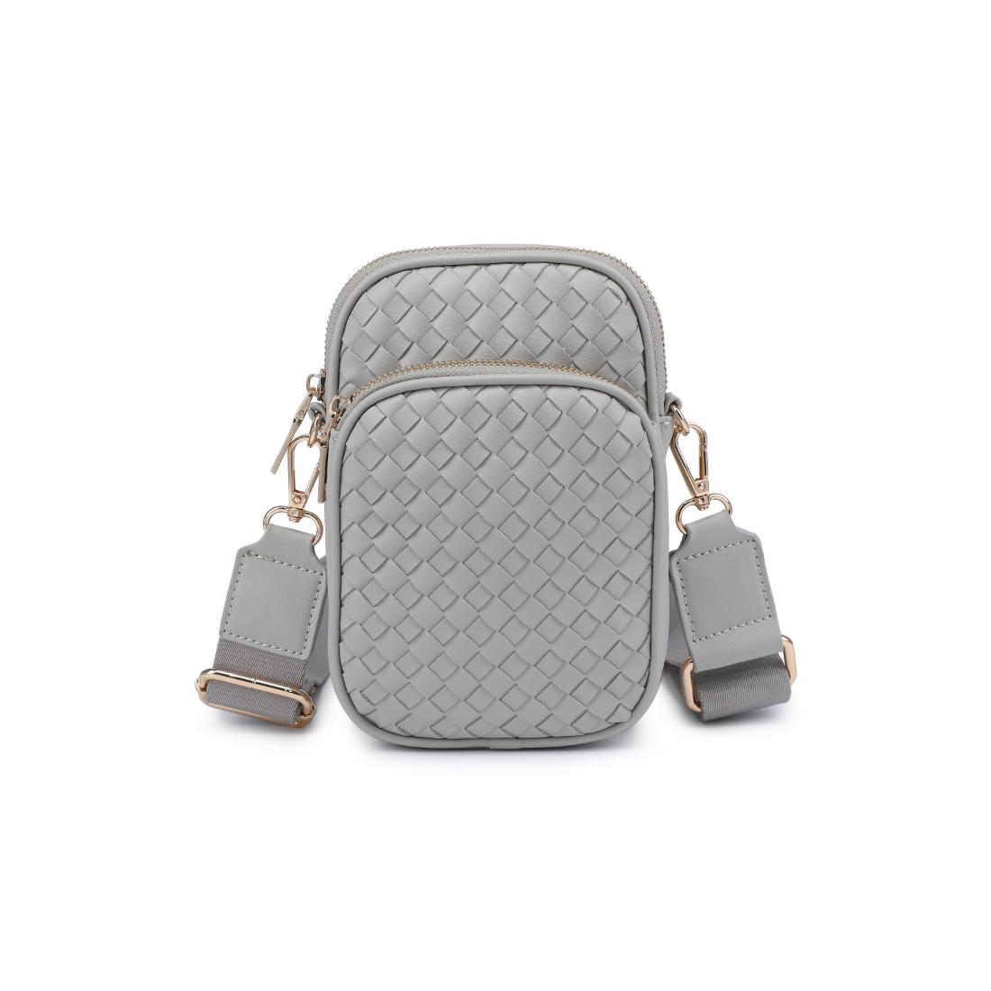 Product Image of Urban Expressions Celeste Crossbody 840611147714 View 5 | Grey