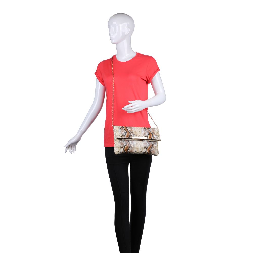 Product Image of Urban Expressions Amber Clutch NA-840611166128 View 5 | Natural Multi