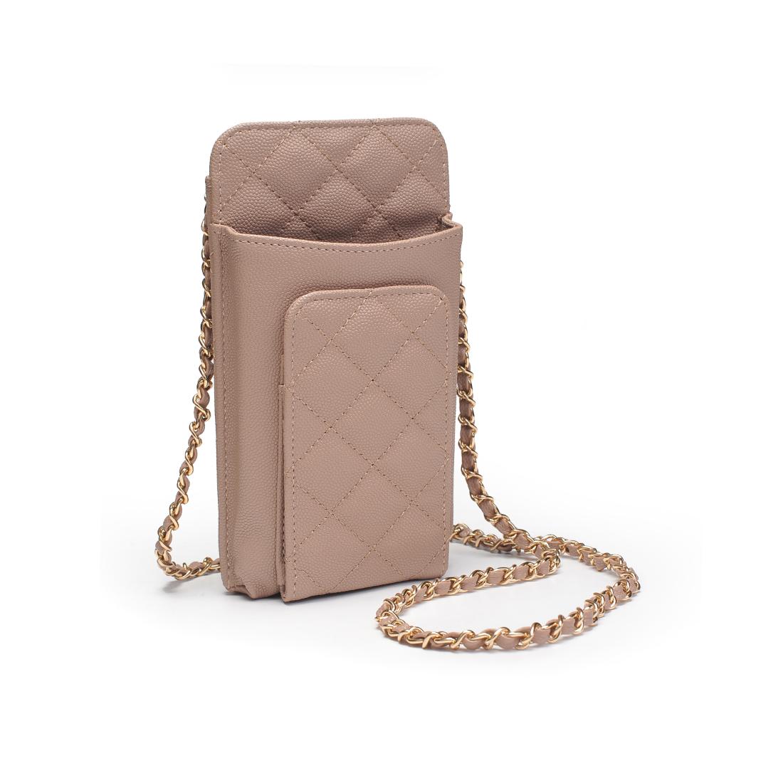 Product Image of Urban Expressions Brianna Cell Phone Crossbody 840504201363 View 6 | Natural