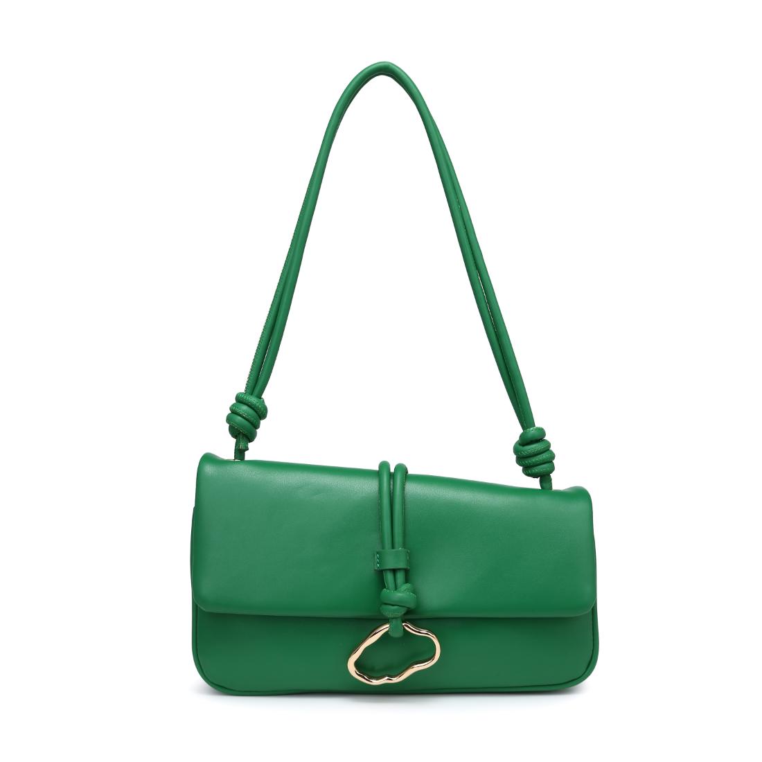 Woman wearing Green Urban Expressions Belina Crossbody 840504206566 View 5 | Green