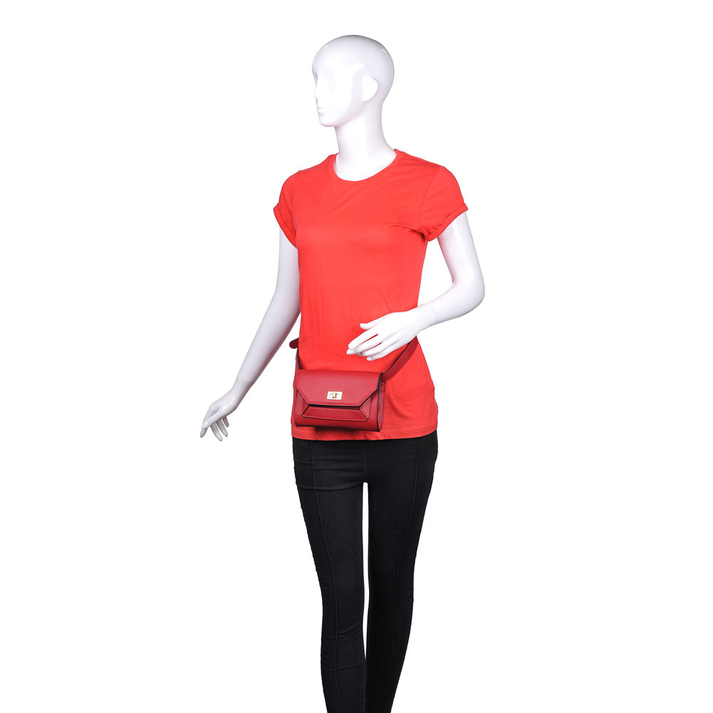 Product Image of Urban Expressions Maggie Belt Bag NA-840611156433 View 5 | Red