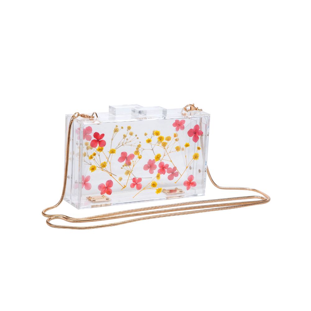 Product Image of Urban Expressions Fiore Evening Bag 840611180407 View 6 | Pink
