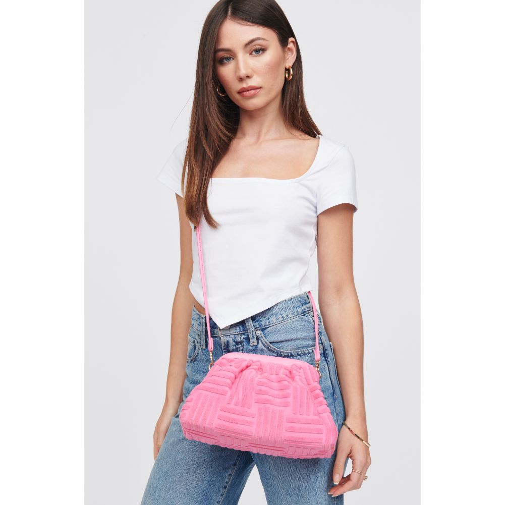 Woman wearing Flamingo Urban Expressions Winnie Crossbody 840611100115 View 2 | Flamingo